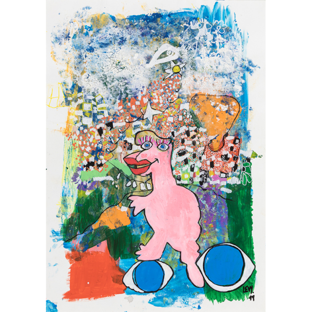 Ouyouyouille, sauvons la planète - techniques mixtes sur papier 250gr format 29,7X42