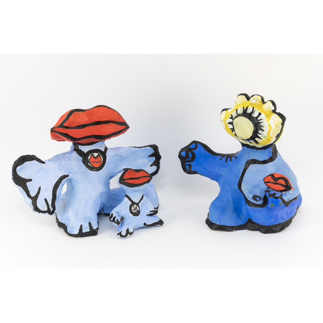 Prototypes de sculptures Love Family pour jardins Visuel N°1