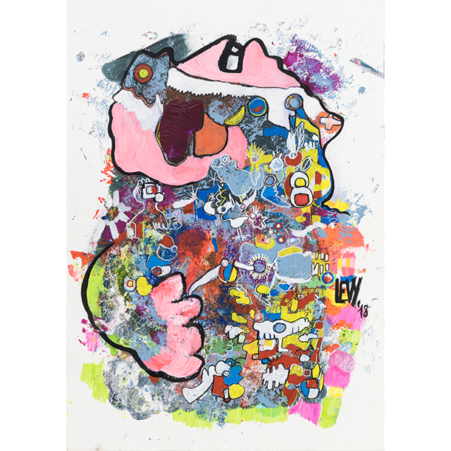 Ouyouyouille, sauvons la planète - techniques mixtes sur papier 250gr format 29,7X42