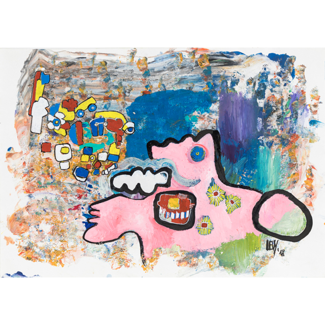 Ouyouyouille, sauvons la planète - techniques mixtes sur papier 250gr format 29,7X42