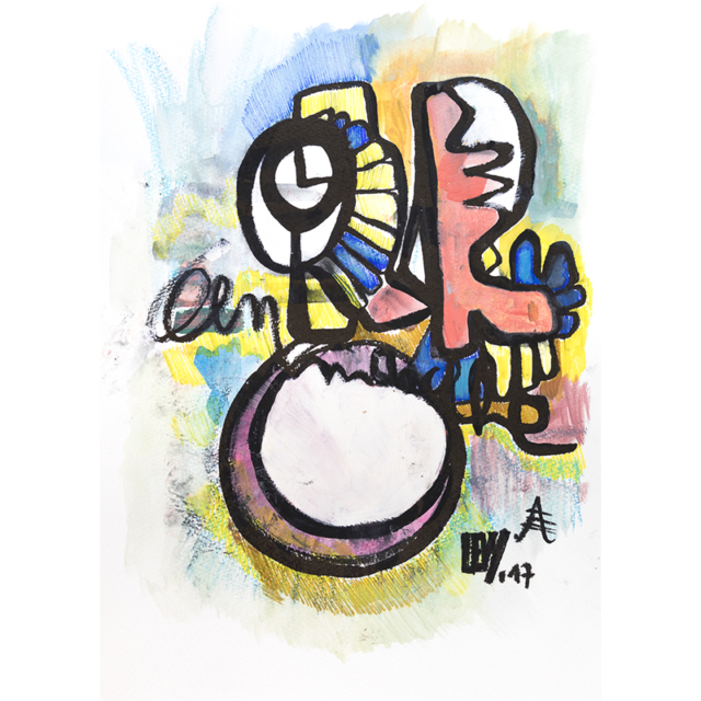 Entre Ciel et Terre - dessin 2017